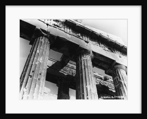 Ruins of the Acropolis by Anonymous