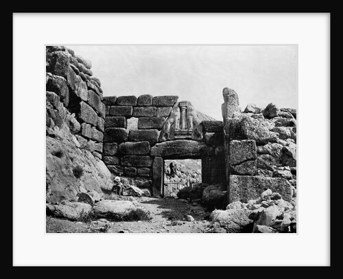 Lion Gate at Mycenae by Anonymous