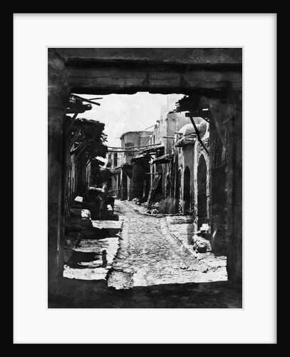 Narrow Damascene Street by Anonymous