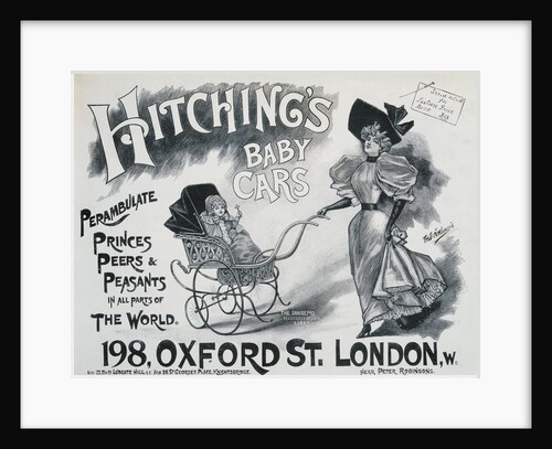 Advertisement for Hitching's Baby Cars by Anonymous