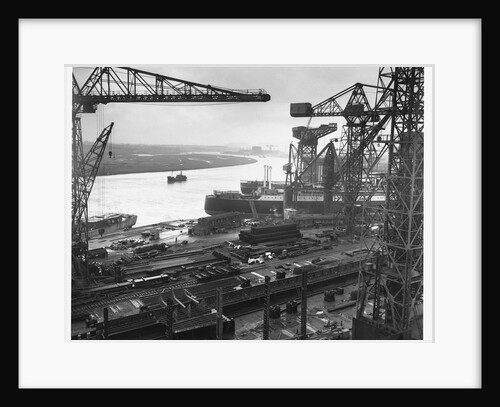 John Brown's Shipyard on the Clyde by Anonymous