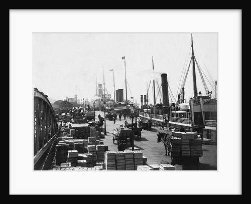 Landing Stage of Liverpool Docks by Anonymous