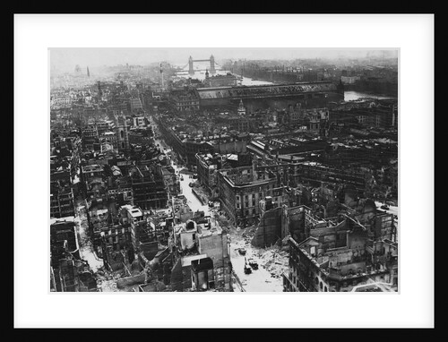 War Damaged London, 1941 by Anonymous