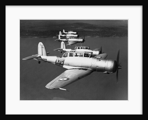 Blackburn Skuas Flying in Formation by Anonymous