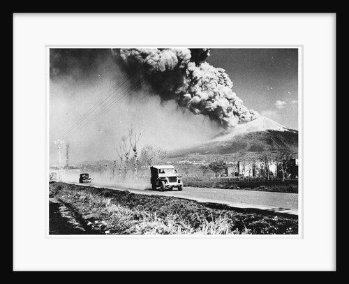 Wartime Eruption of Mount Vesuvius by Anonymous