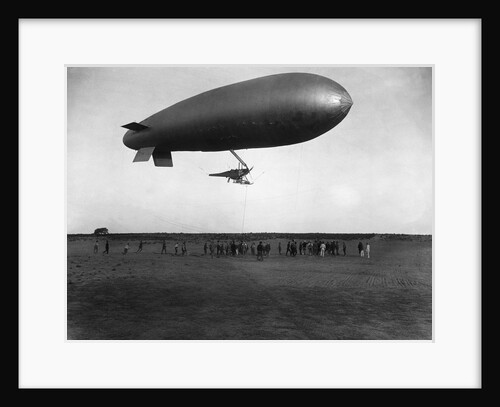 Naval Airship in Dardanelles, World War I by Anonymous