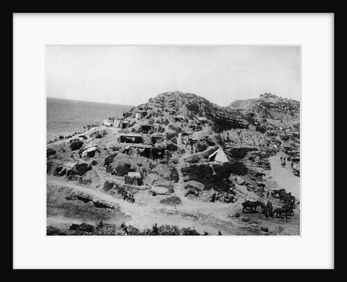 British Division at Gully Beach, Gallipoli by Anonymous