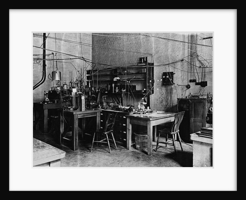 Research Laboratory of Ernest Rutherford at Cambridge by Anonymous