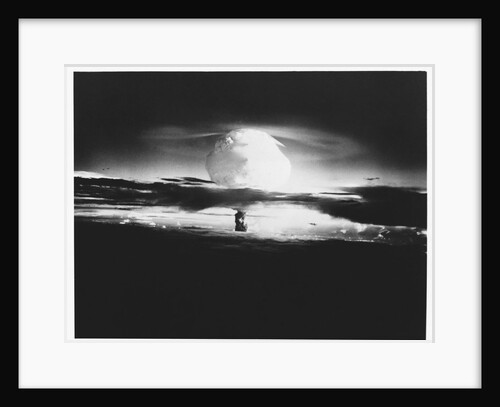 Mushroom Cloud from Hydrogen Bomb by Anonymous