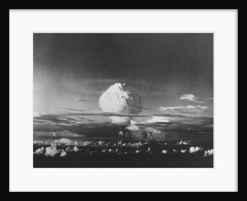 Mushroom Cloud From Ivy Mike by Anonymous