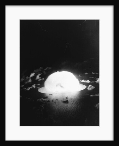 Hydrogen Bomb Test At Enewetak Atoll by Anonymous