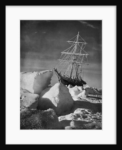Endurance Trapped in Ice by Anonymous