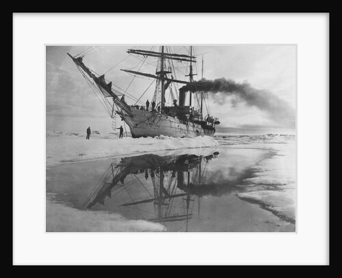 Coast Guard Cutter in Antarctica by Anonymous