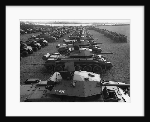 Czech Tank Regiment in the Midlands, 1943 by Anonymous