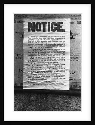 Evacuation Notice by Anonymous