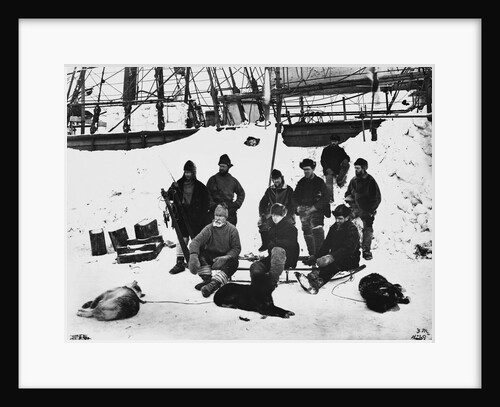 Captain Nares and Crew on Polar Expedition by Anonymous