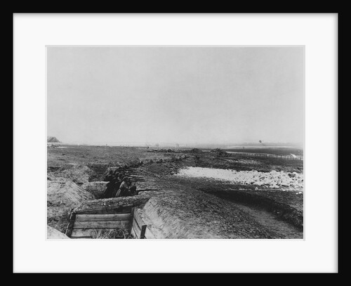 Advance Post of German Trenches near Tannenberg by Anonymous