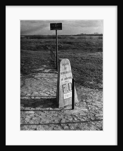 Boundary Marker, 1919 by Anonymous