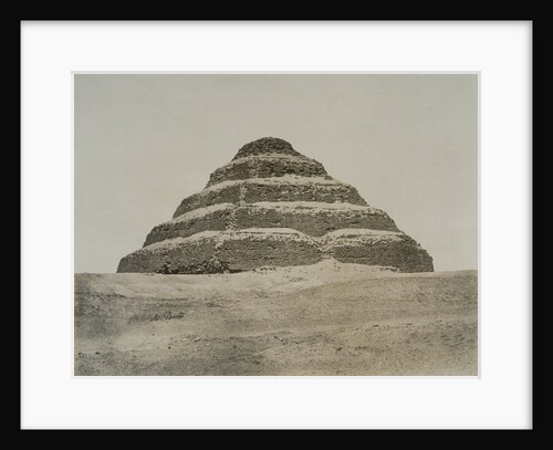 Step Pyramid of King Zoser by Anonymous
