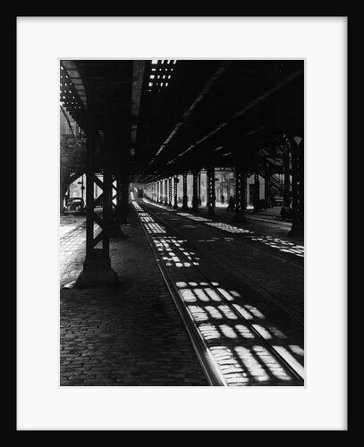 Section of Elevated Railway by Anonymous