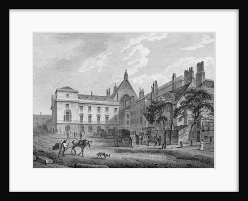 Old Palace Yard, Houses of Parliament by Anonymous