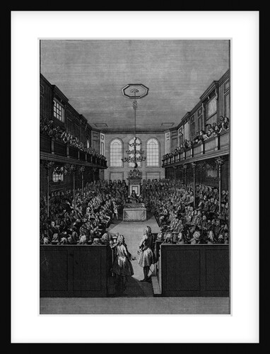 A View of the House of Commons by B. Cole