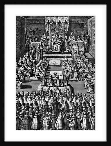 Elizabeth I Addresses House of Lords by Anonymous