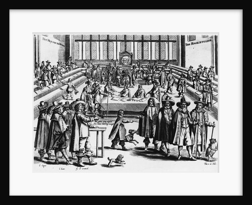 Cromwell Dissolves the Rump Parliament, 1653 by Anonymous