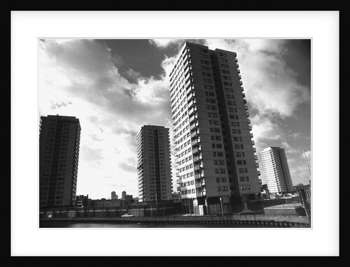 High Rise Flats in Hackney by Anonymous