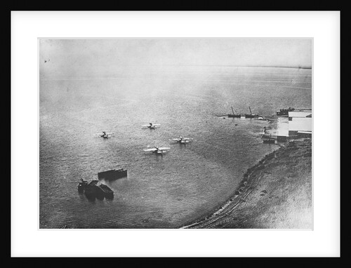 Spanish Aircraft on Moroccan Waters by Anonymous