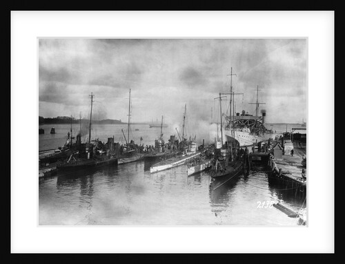 German Warships by Anonymous