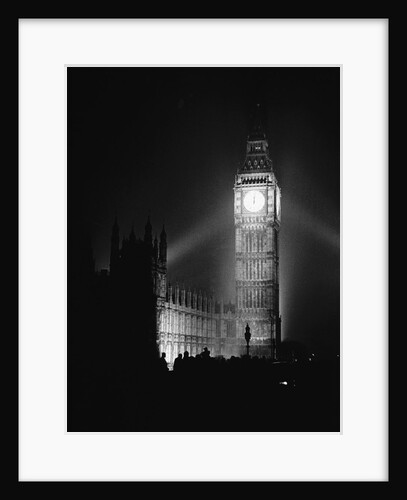 Re-illumination of Big Ben, V-E Day by Anonymous