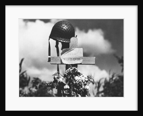 Grave of American Soldier by Anonymous