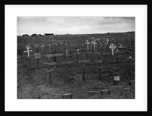 War Cemetery in Ypres, Belgium by Anonymous