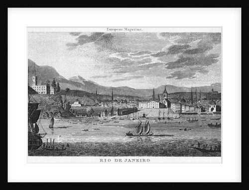 Rio de Janeiro Engraving by Anonymous