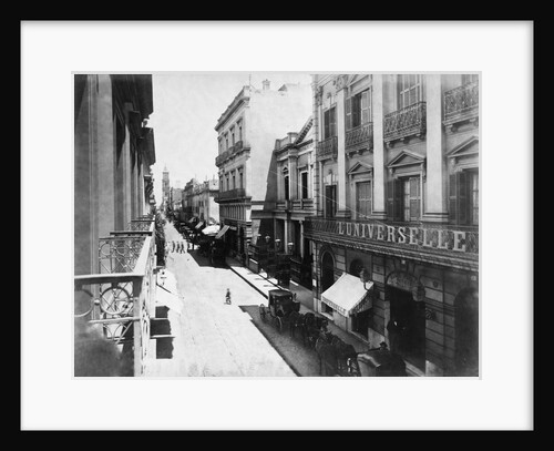 Buenos Aires Streetscene. by Anonymous
