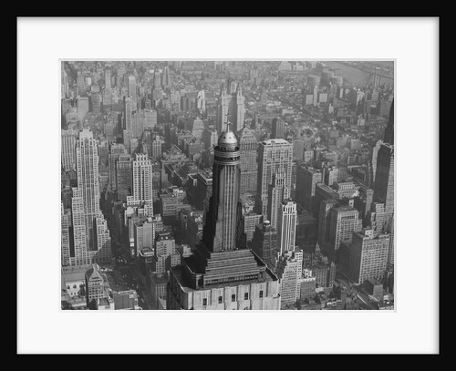 Top of the Empire State Building by Anonymous