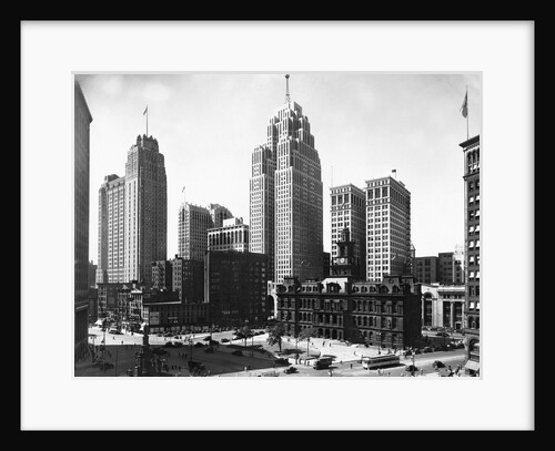 Mall Street in Detroit, Michigan by Anonymous