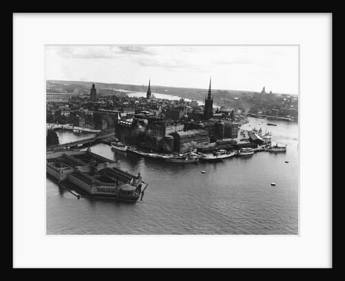 Stockholm from the Air by Anonymous