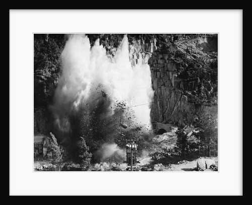 Explosion on the Waikato River by Anonymous