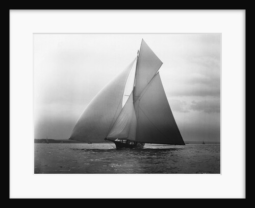 Iverna Yacht at Full Sail by Anonymous