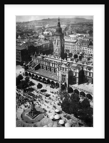 Krakow's Market Square by Anonymous