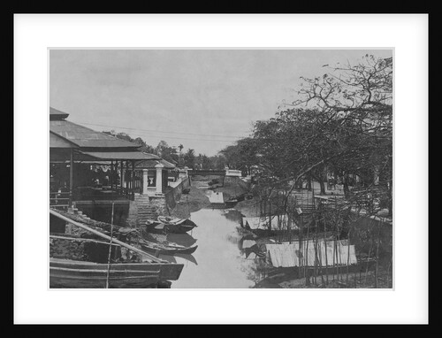 The Market, Johore, Bahru, Malaya by Anonymous