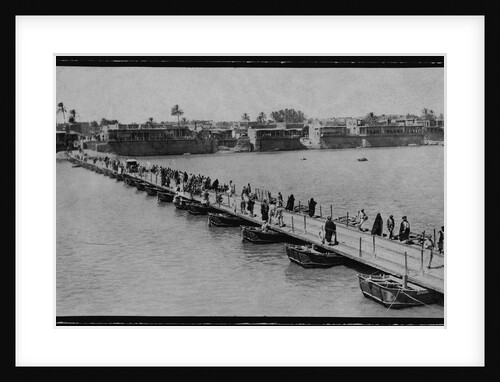 Katah Bridge Across The Tigress, Baghdad by Anonymous