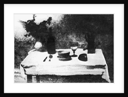 Pioneering Photograph By Niepce by Anonymous