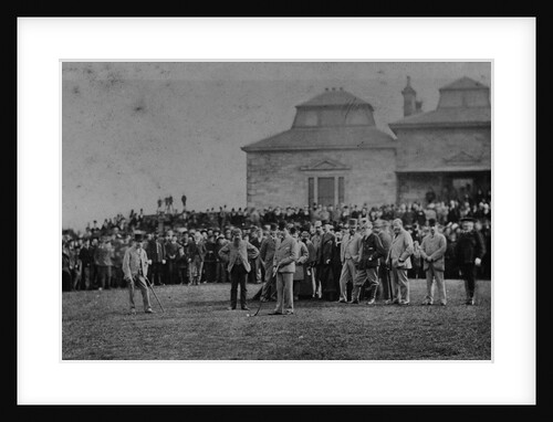Golfers Putting at St. Andrews by Anonymous