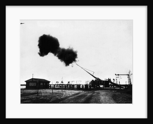 Krupp's 'Big Bertha' Gun is Fired by Anonymous