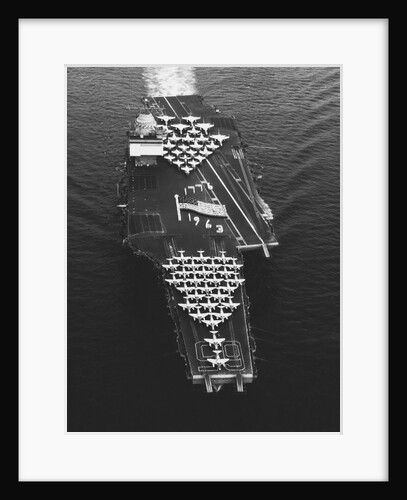 USS Enterprise in the Mediterranean Sea by Anonymous