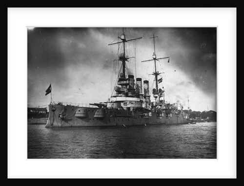 German Battleship SMS Hannover by Anonymous