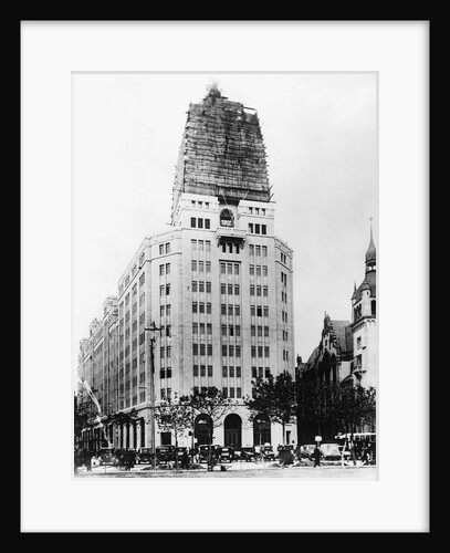 Shanghai's First Skyscraper Damaged In Chinese Air Raid. by Anonymous